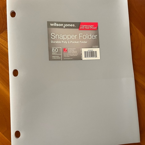 Vinyl two-pocket folders, set of 20 - Picture 3 of 10